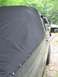 Custom made boat canvas Fastback style soft top, no rear window. Snaps attached to body. Passenger s...